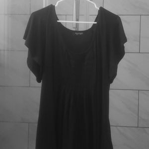 Black swimsuit cover up NWT